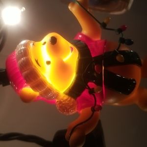 Disney Winnie the Pooh Christmas Tree Light set 5 Covers Ornaments